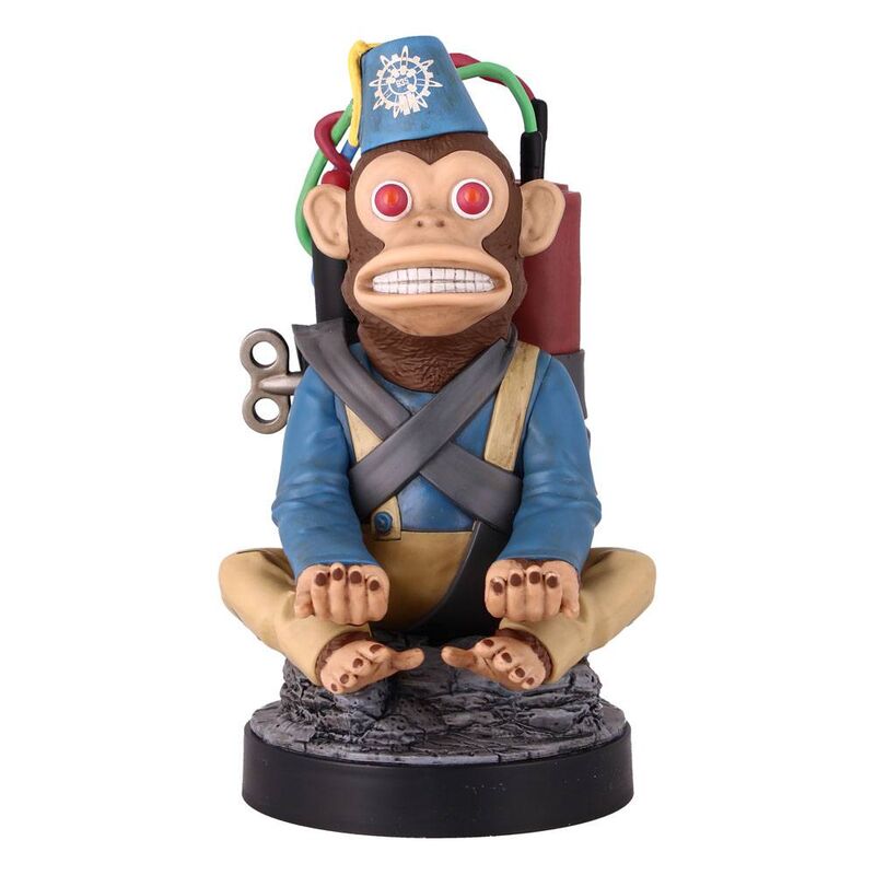 Call of Duty Monkey Bomb figure clamping bracket Cable guy 21cm-0