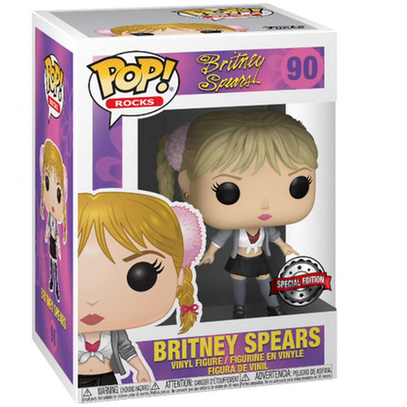 Szett figura POP és Tee Britney Spears One More Time Exclusive-4