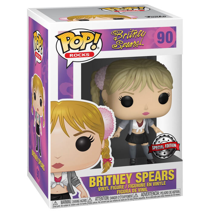 Szett figura POP és Tee Britney Spears One More Time Exclusive-10