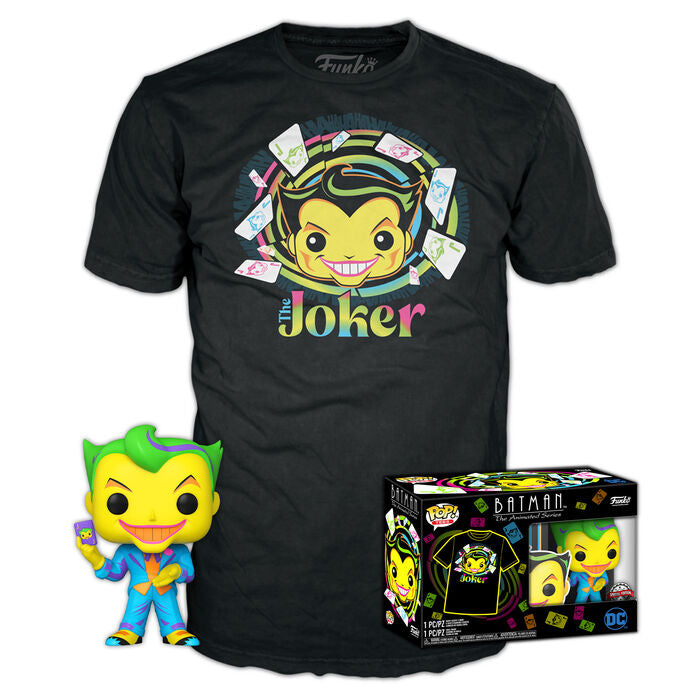 Szettfigura POP & Tee DC Comics Batman Joker Exkluzív-1