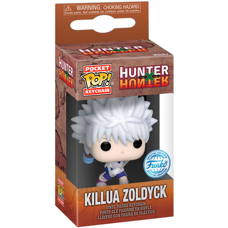 Pocket POP kulcstartó Hunter X Hunter Killua Zoldyck exkluzív-0