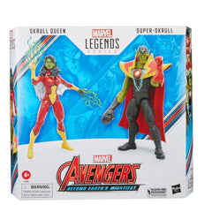 Marvel Avengers Beyond Earth Mightiest Skrull Queen &amp; Super Skrull figurák 15cm-1