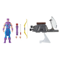 Marvel Avengers Beyond Earths Mightiest Hawkeye Sky-Cycle figurával 15 cm-1