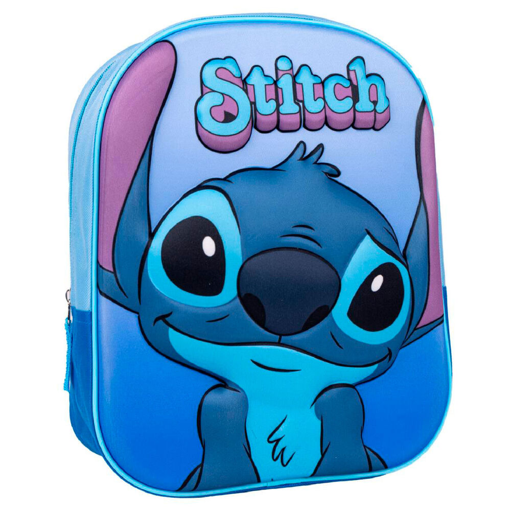 A Disney Stitch 3D óvodás hátizsák tökéletes az óvodás korú gyerekek számára. Ideális választás mindennapi használatra és az óvodai napokra, kirándulásokra.