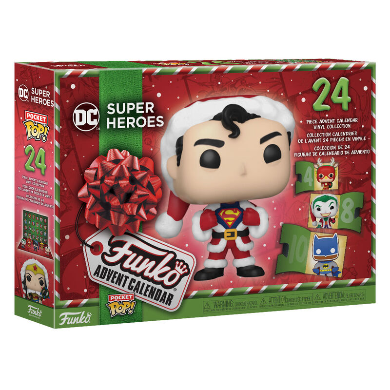 Funko POP DC szuperhősök adventi naptár