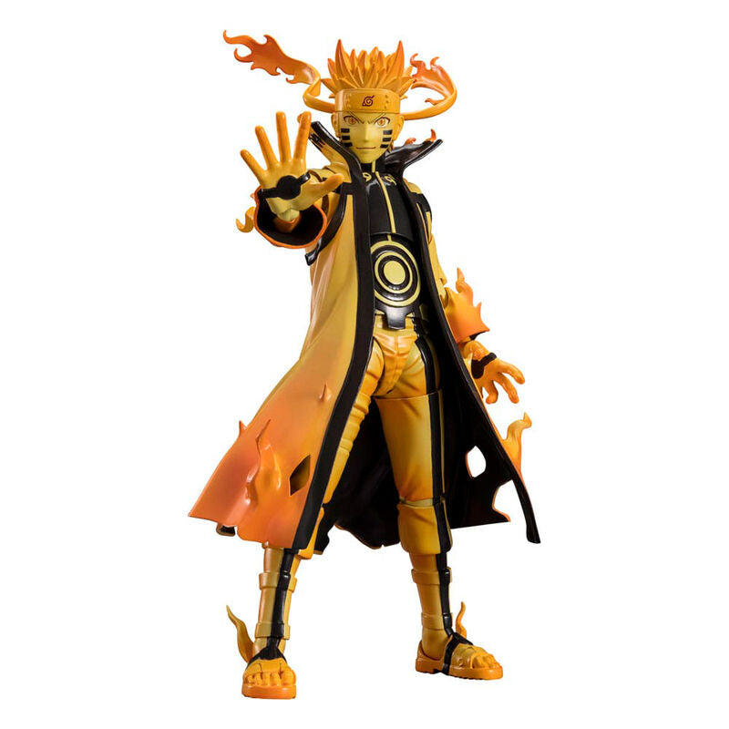 Naruto Shippuden Courageous Strength, amely megköti a Naruto Uzumaki Kurama Link SH Figuarts figurát 15 cm-0