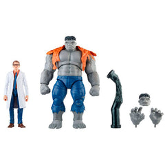 Marvel Avengers Beyond Earths Mightiest Gray Hulk és Dr. Bruce Banner figurák 15 cm-1