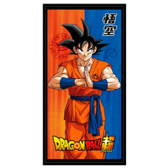 Dragon Ball Super Goku mikroszálas strandtörölköző-0