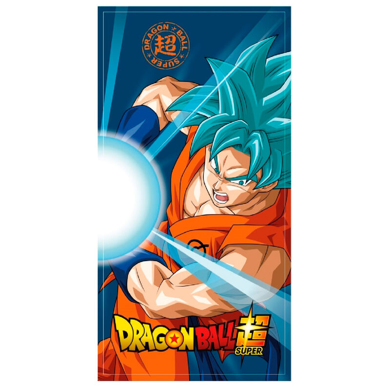 Dragon Ball Super Goku Super Saiyan Blue mikroszálas strandtörölköző-0