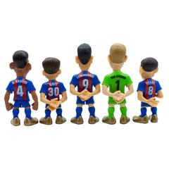 FC Barcelona Minix pack 5 figures 7cm-2