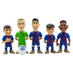 FC Barcelona Minix pack 5 figures 7cm-3