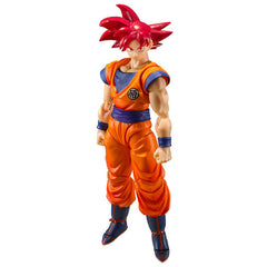 Dragon Ball Super Super Saiyan God Son Goku Saiyan God of Virtue SH figurák 14cm-0