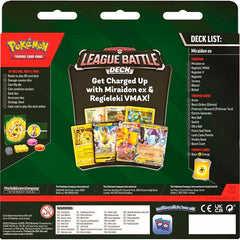 Angol Pokemon League Battle Deck Miraidon Ex gyűjthető kártyajáték-1