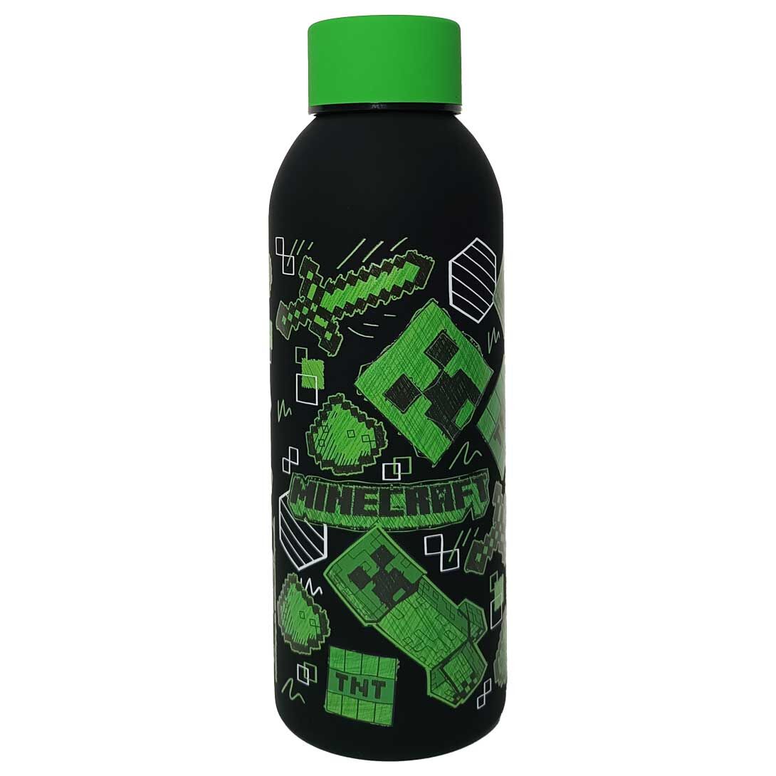 Minecraft rozsdamentes acél palack 500ml-0