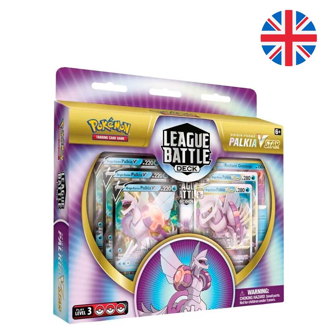 Angol Pokemon Palkia Vstar League Battle Deck Gyűjthető kártyajáték buborékfólia-0