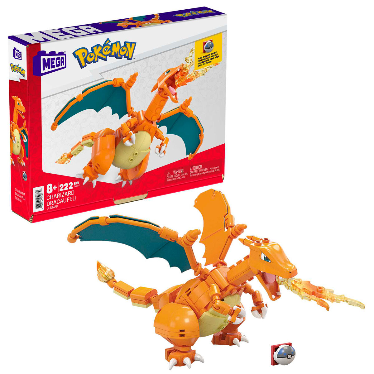 Pokémon Charizard MEGA Construx-0