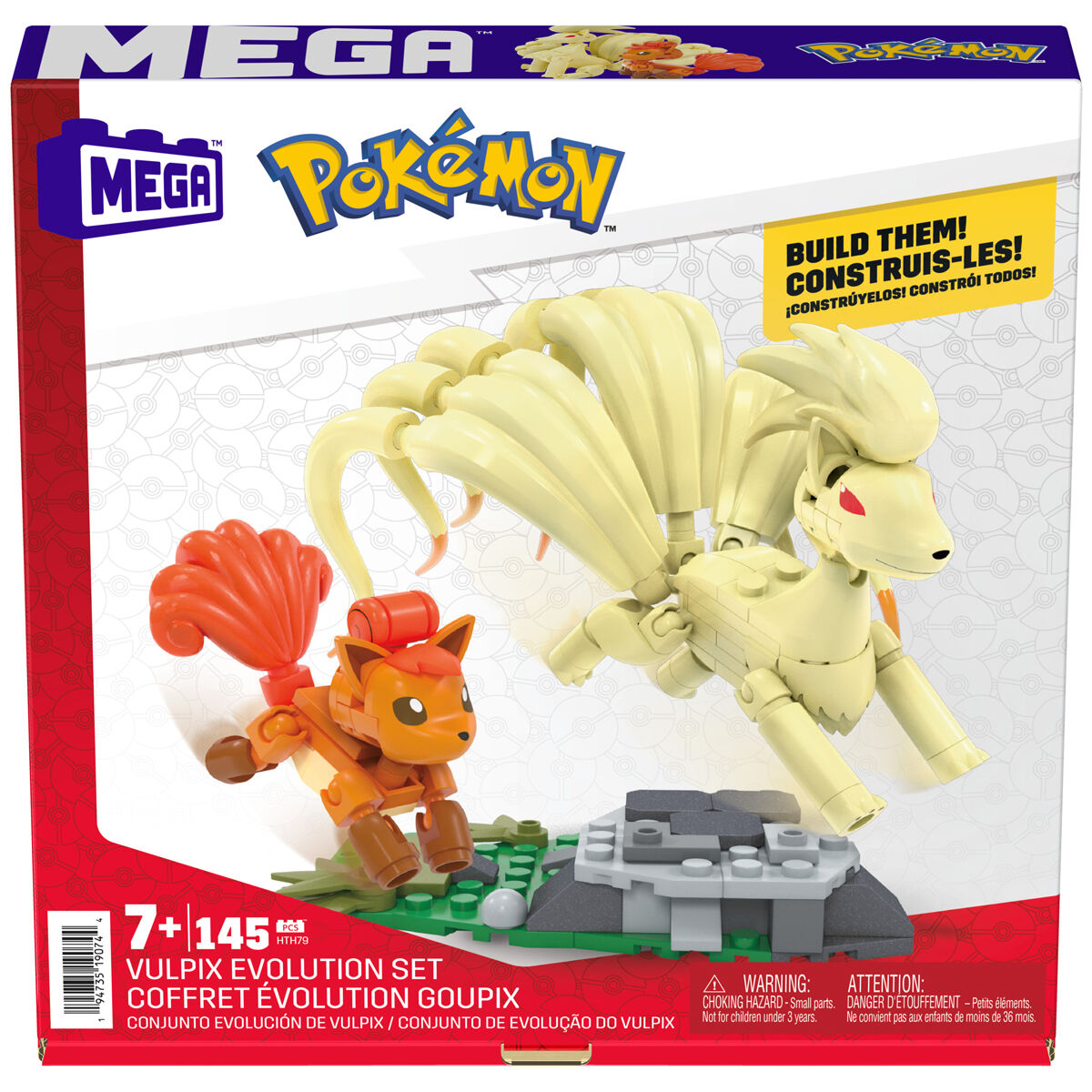 Pokemon Vulpix Evolution MEGA Construx-1