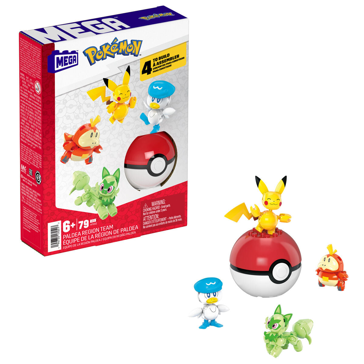 Pokemon Paldea Region Team MEGA Construx-0