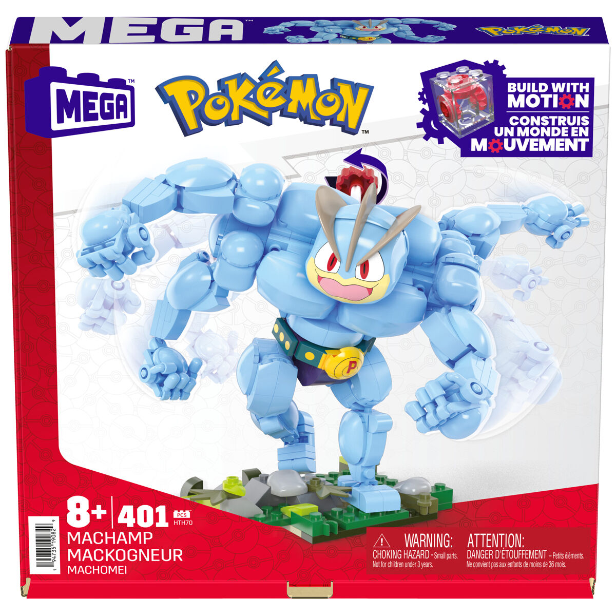 Pokemon Machamp MEGA Construx-1