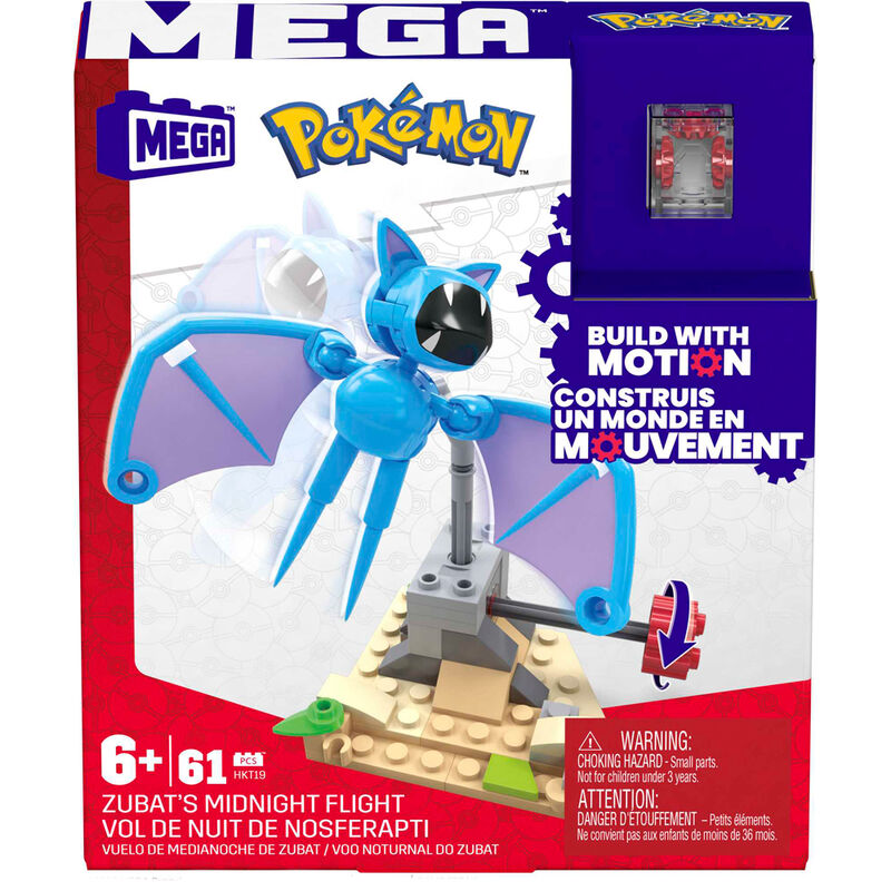 Pokemon Zubats Midnight Flight MEGA Construx-3