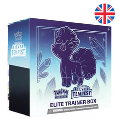 English Pokemon word &#38; Shield Silver Tempest collectible card game case-0