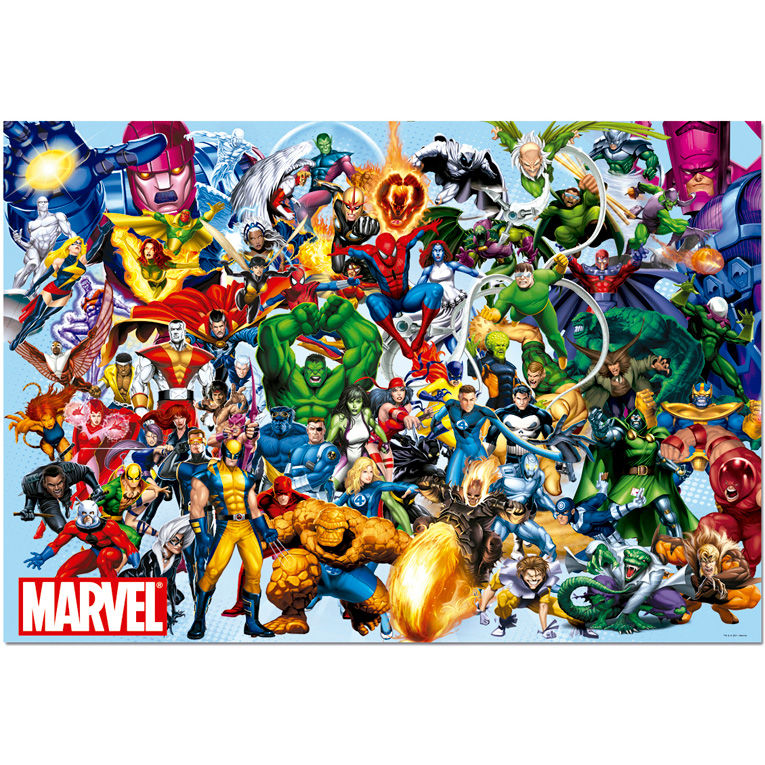 Marvel Hősök puzzle - 1000 db