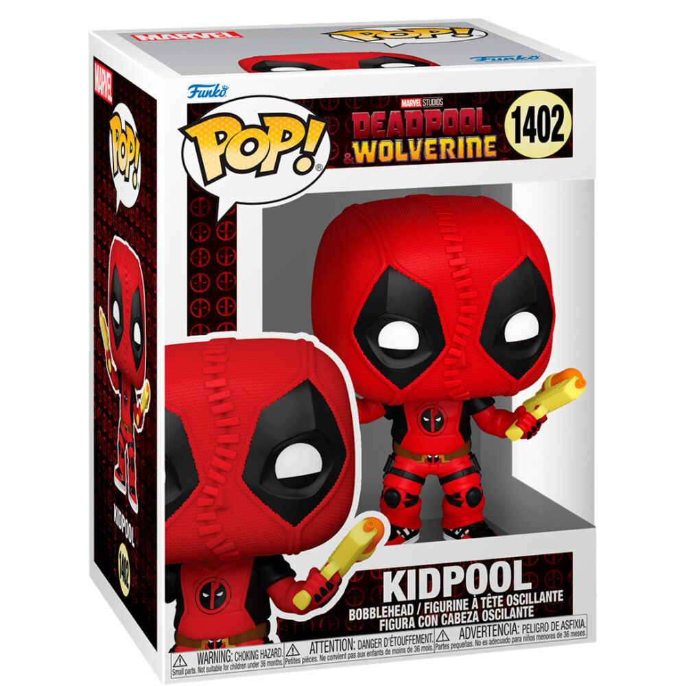 POP figura Marvel Deadpool és Wolverine Kidpool-0