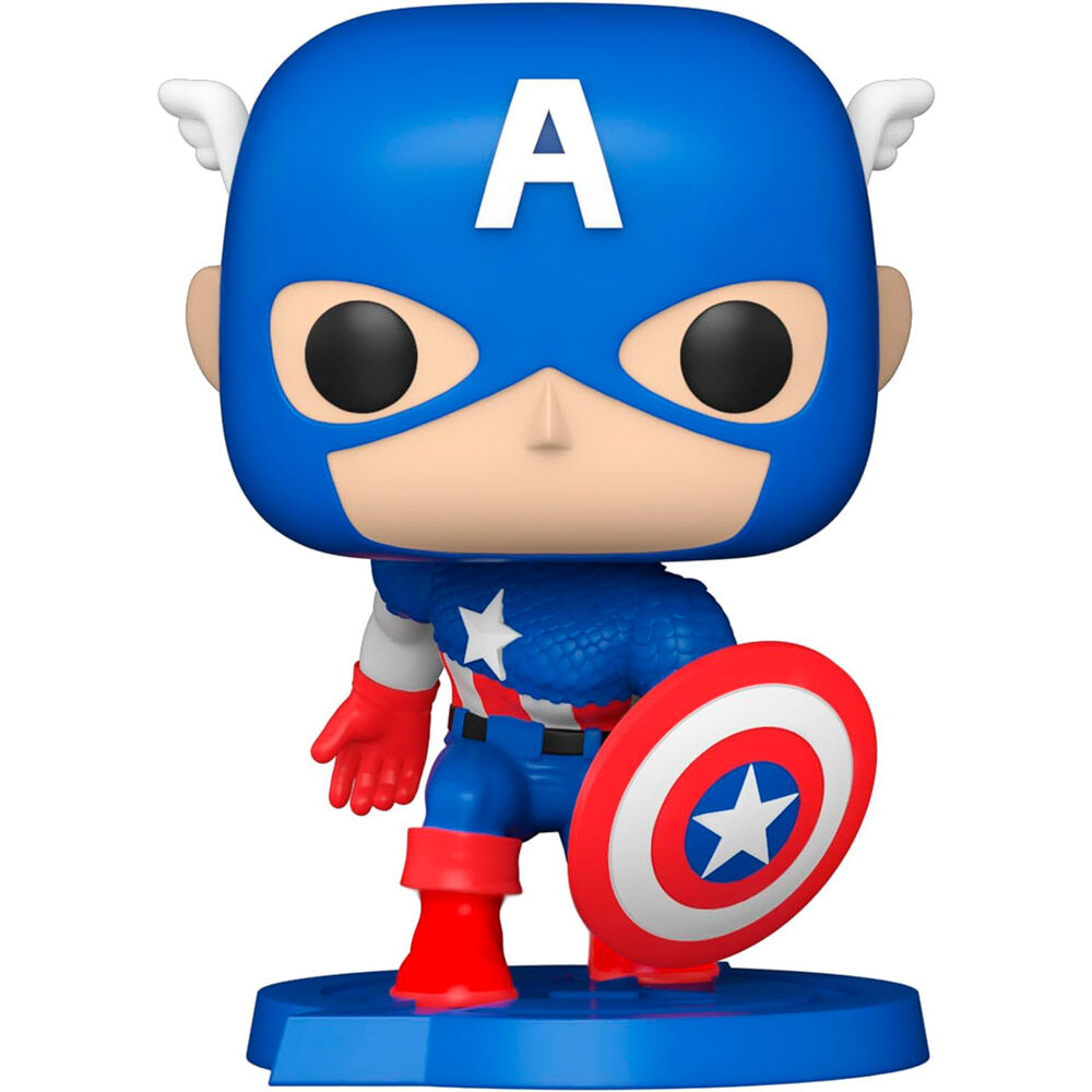 POP figura Képregényborító Marvel Avengers Amerika Kapitány-1