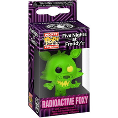 Pocket POP kulcstartó Five Nights at Freddys Radioactive Foxy-0