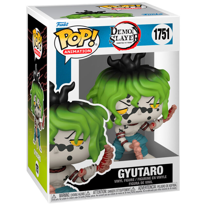 Demon Slayer Gyutaro POP Animation vinyl figura 9 cm