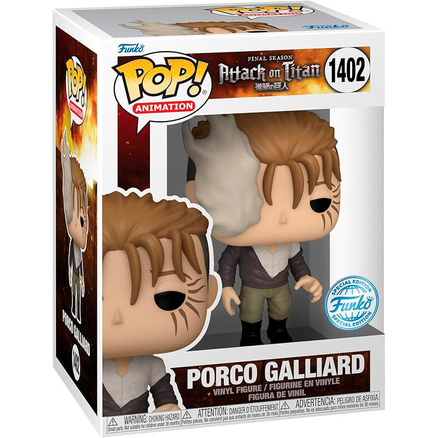 Attack On Titan Porco Galliard exkluzív POP figura-0