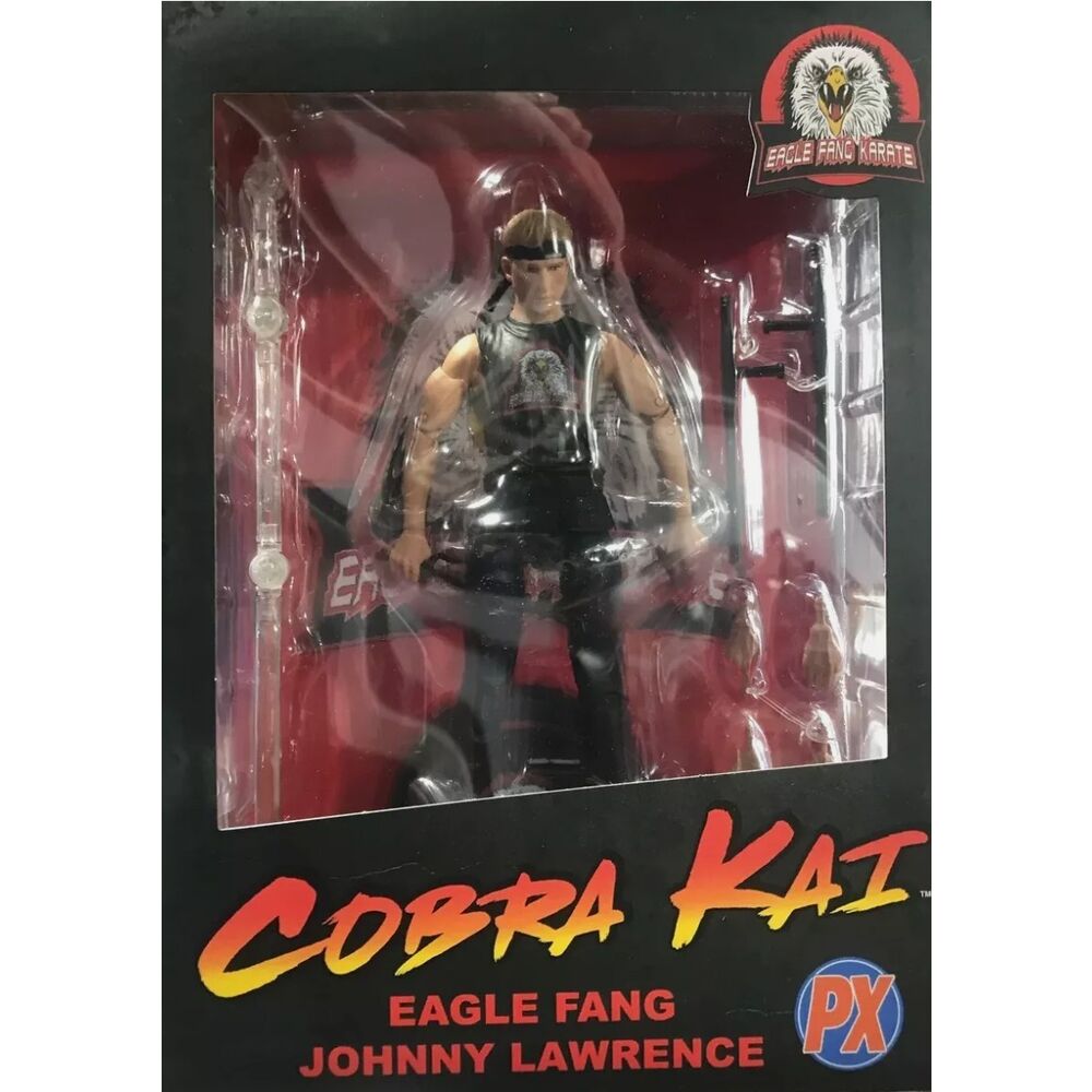 Cobra Kai Previews Exkluzív Johnny Lawrence Eagle 18 cm-es figura-0