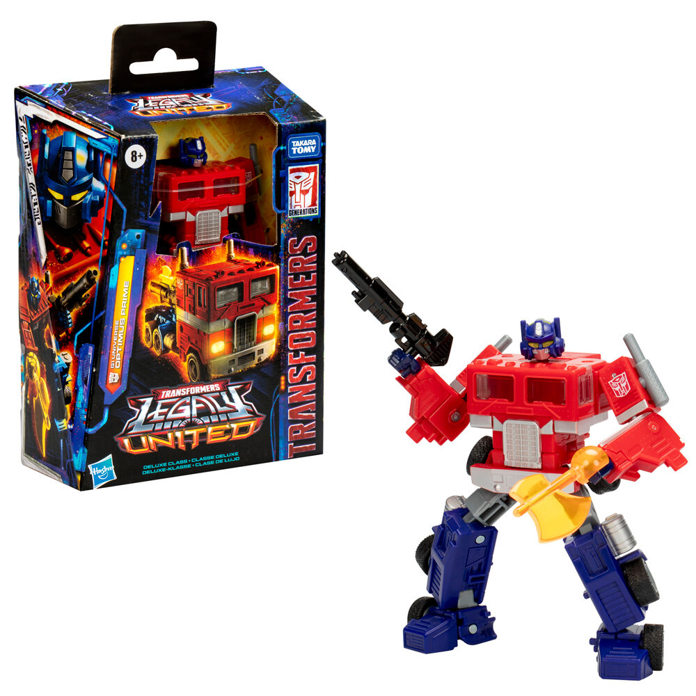 Transformers Legacy United Gi Universe Optimus Prime Deluxe Class figura 14 cm-0