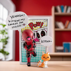 Deadpool cicaszerelem - YuMe toys Hero Box klasszikus sorozat