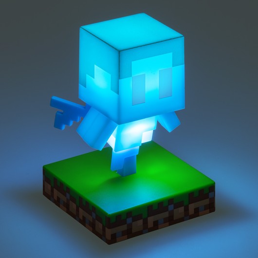 MINECRAFT ALLAY CLIP LIGHT ICONS lámpa