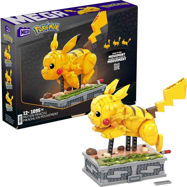 Pokemon Motion Pikachu, Mega Construx 1092 részes építőjáték készlet