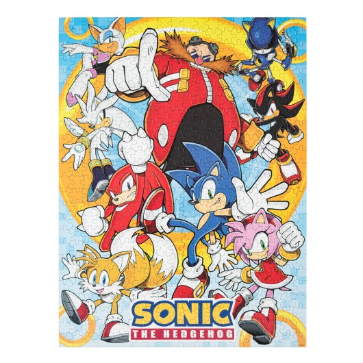 SONIC THE HEDGEHOG 500 DARABOS PUZZLE