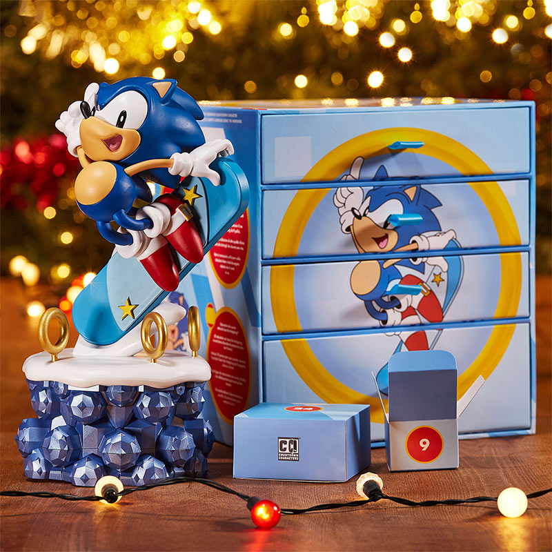 Sonic a sündisznó adventi naptár - Figura alkatrészekkel