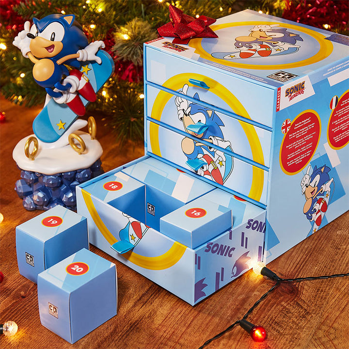 Sonic a sündisznó adventi naptár - Figura alkatrészekkel