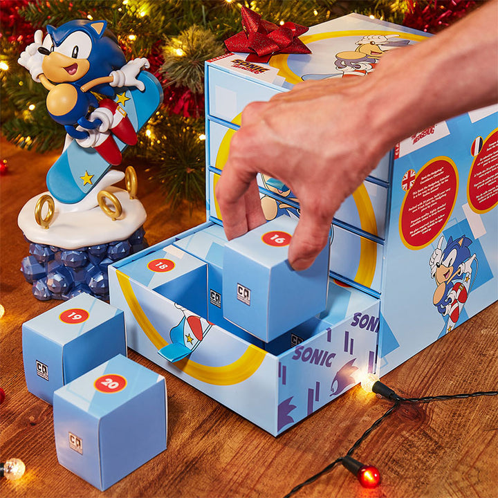 Sonic a sündisznó adventi naptár - Figura alkatrészekkel