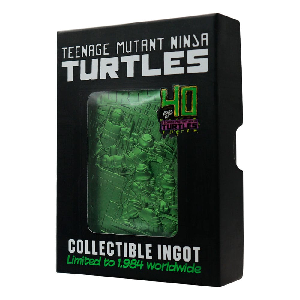 Teenage Mutant Ninja Turtles Ingot 40th Anniversary Green Limited Edition-1