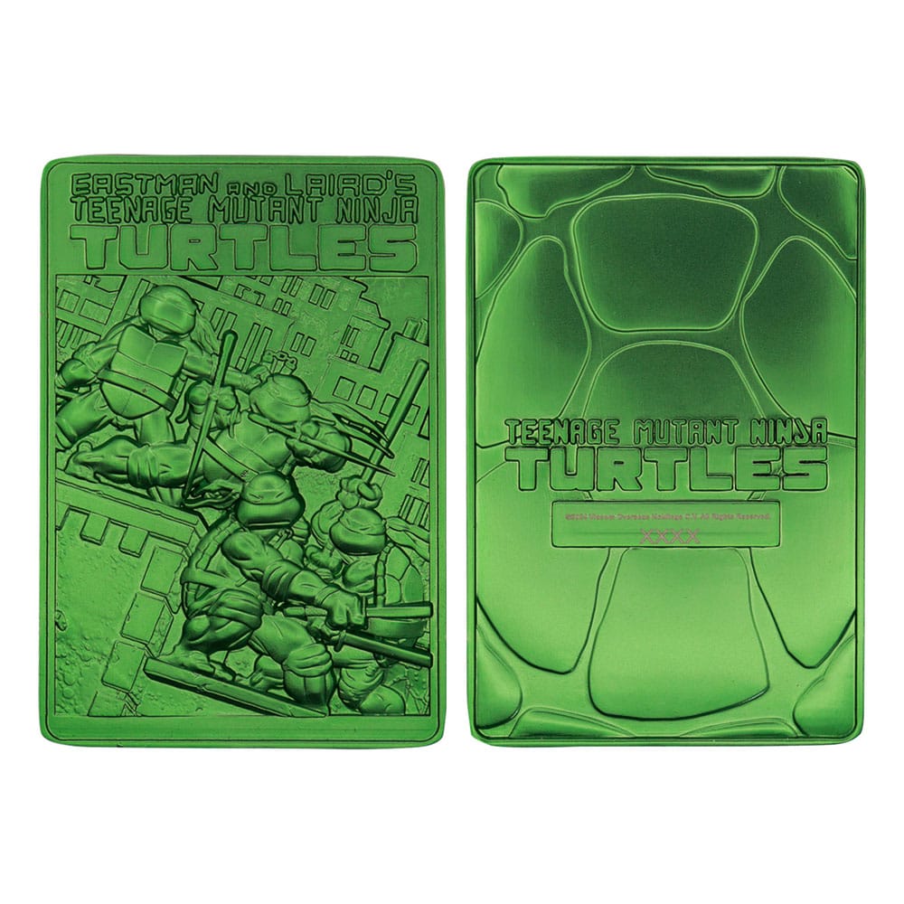 Teenage Mutant Ninja Turtles Ingot 40th Anniversary Green Limited Edition-4