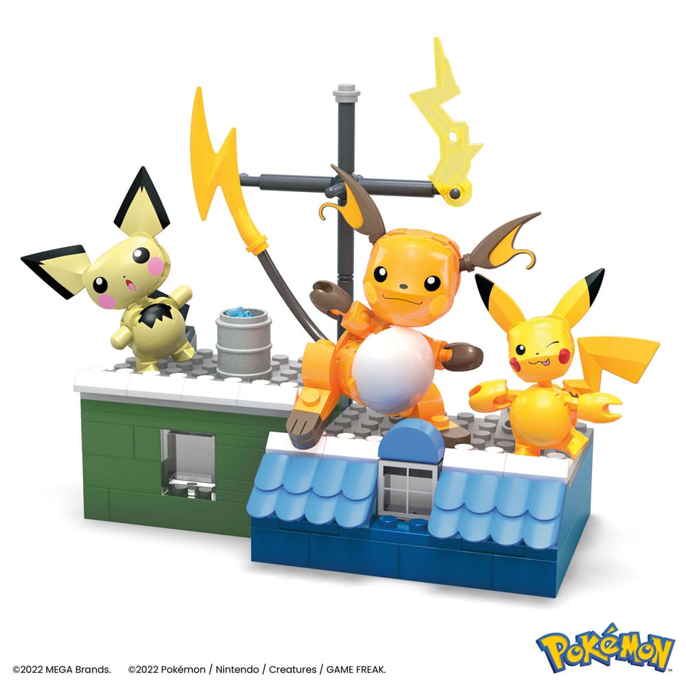 Pokémon MEGA Építőipari készlet Pikachu Evolution Set-0