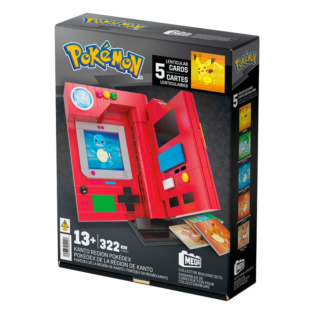 Pokémon MEGA Building Kit Kanto Region Pokédex-1