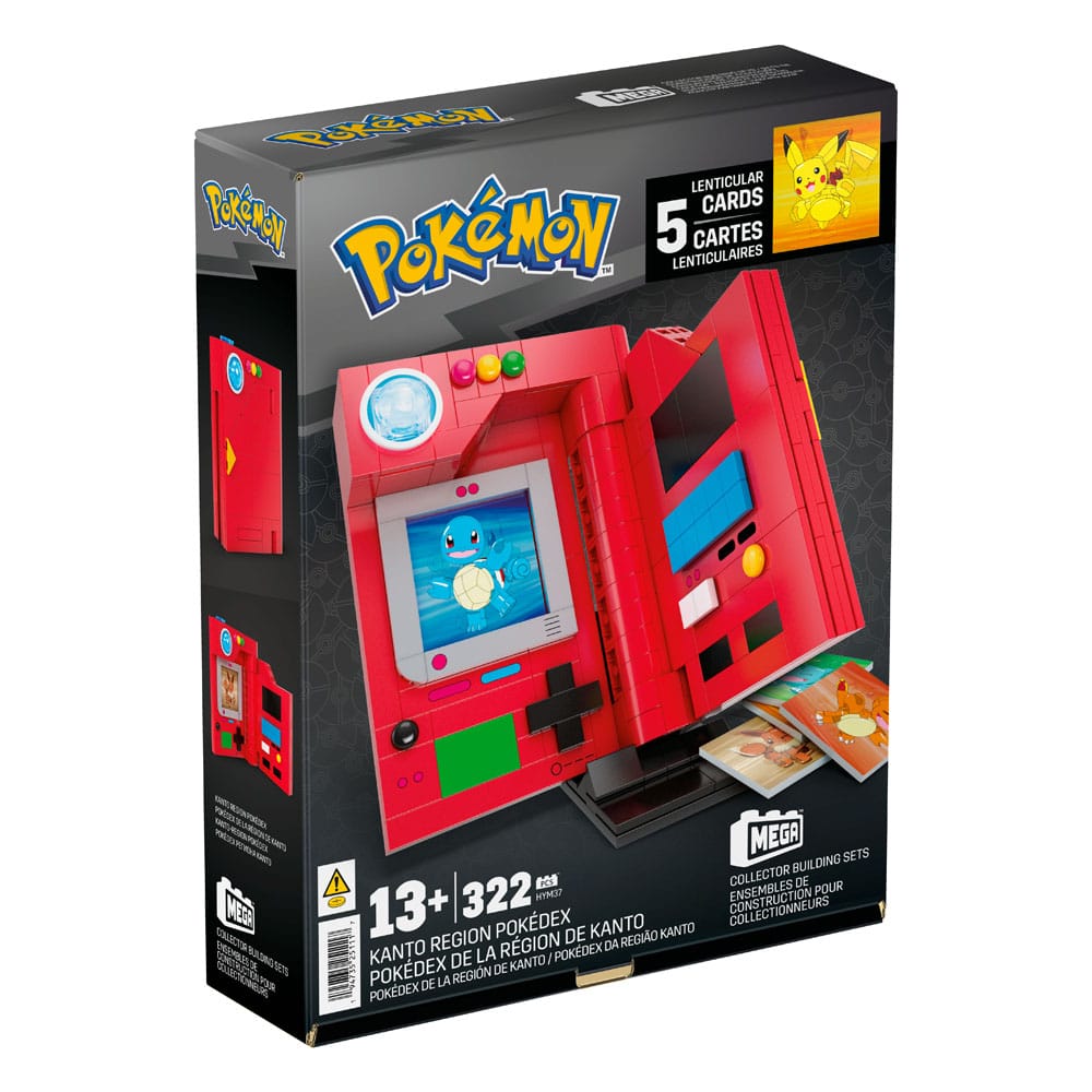 Pokémon MEGA Building Kit Kanto Region Pokédex-2