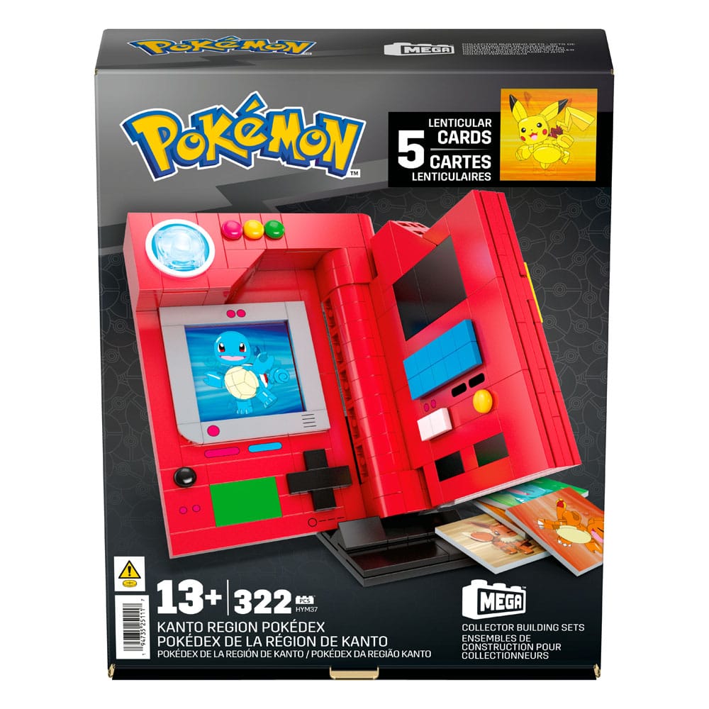 Pokémon MEGA Building Kit Kanto Region Pokédex-3