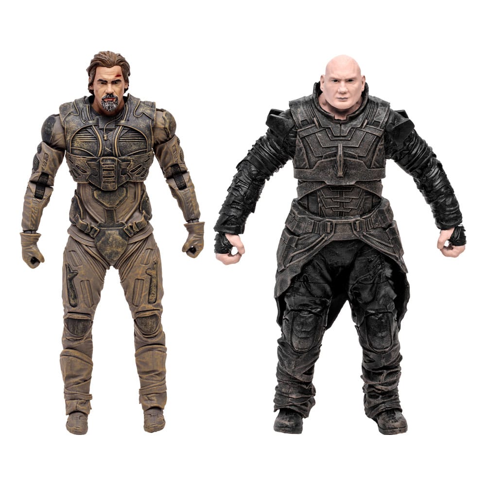 Dűne: Második rész Akció ábra 2-Pack Gurney Halleck &amp; Rabban 18 cm-0