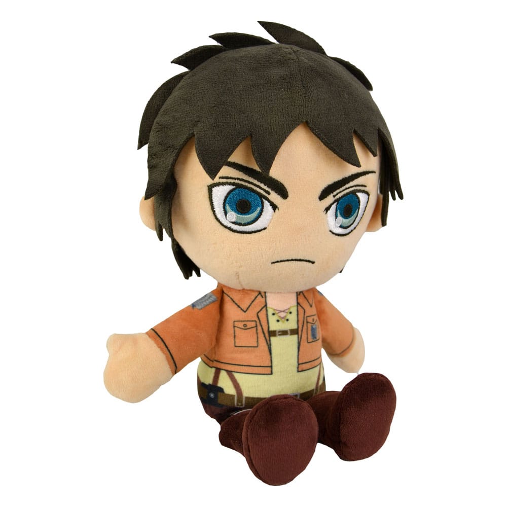 Attack on Titan cukiság plüssfigura - Eren Jaeger 29 cm-0