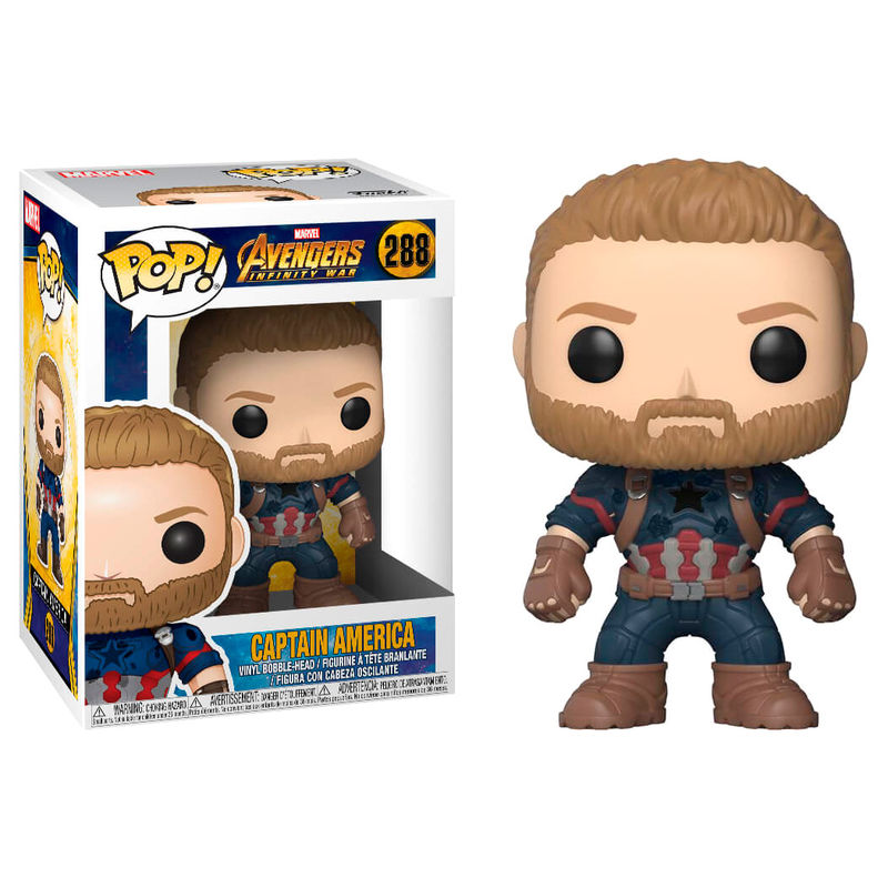 POP figura Marvel Avengers Infinity War Amerika Kapitány-0