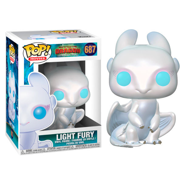 POP figura Hogyan neveld a sárkányodat 3 Light Fury-0